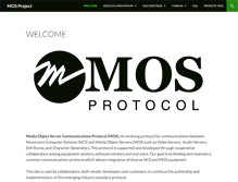 Tablet Screenshot of mosprotocol.com